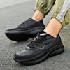 HOBM Men's Running Shoes Ultra Light Tennis Sport Breathable Sneakers Tenis Masculino Black Mesh Walking Casual Jogging Trainers