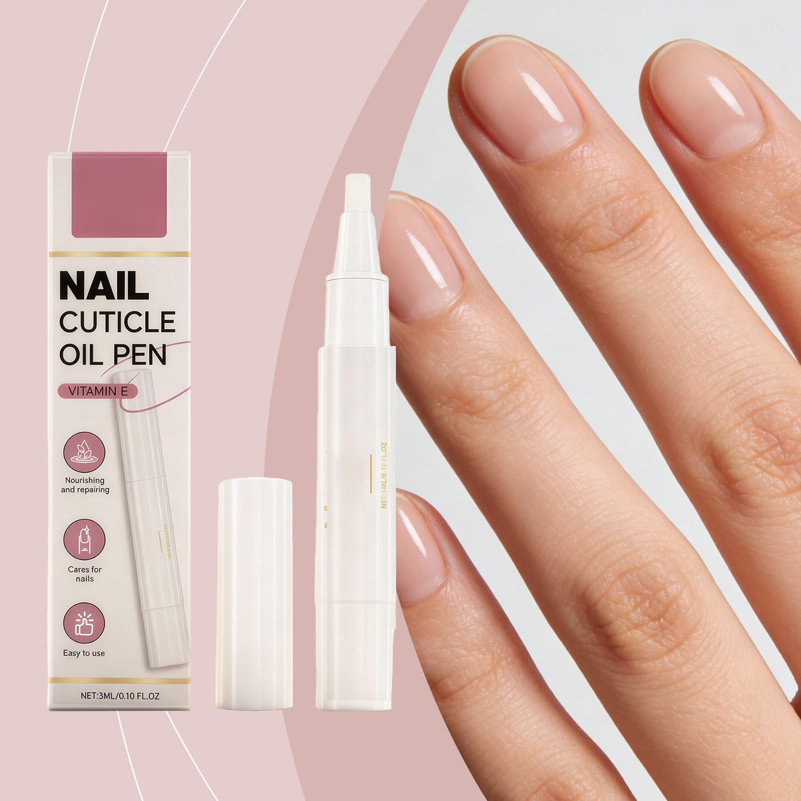 Cuticle Pen  Exfoliating Cuticle Oil  Nourishing Nail Care For Hands And Feet 3ml one size белый