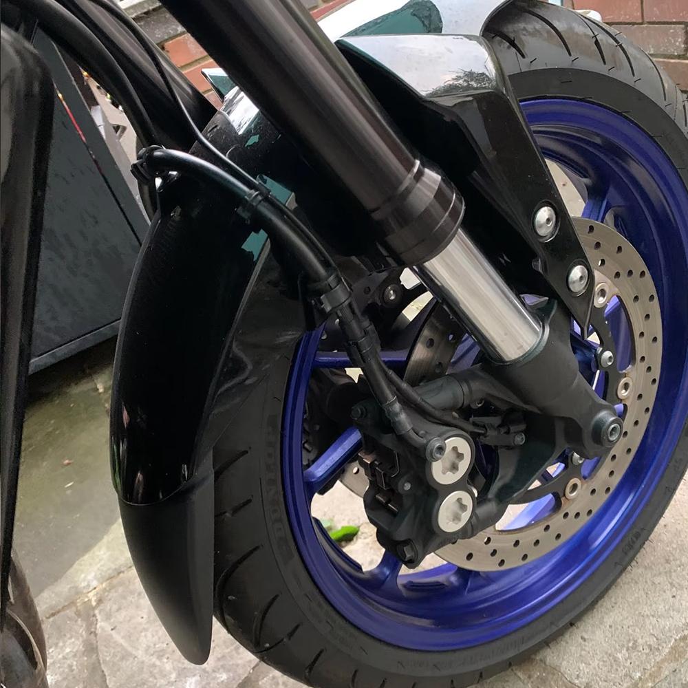 2024 MT09 Front Fender Extension For Yamaha MT-09 Tracer 2021 2022 2023 MT 09 SP Mudguard Motorcycle Accessories Splash Guard