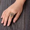 Steam Punk Ring Personalized Large Clock Gear Ring Retro Jewelry And Hand Accessories Wholesale