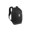 Sports Casual Brand Logo Print Zipper Closure Polyester Backpack Unisex Backpack Black 079212-04