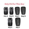 Styling Mouldings Zinc Alloy Car Key Case Cover For Toyota Corolla Prius Camry V70 C-HR RAV4 Hybrid Highlander Altis Land Cruise