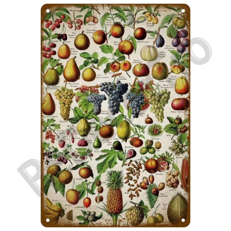 Retro Sign Home For Garden Outdoor Gardening Flowers Vintage Metal Sign Funny Plants Wall Decor Home Sweet Tin Sign Farm Birds