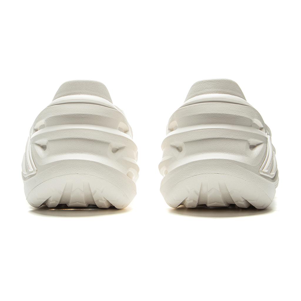 Li Ning Bad Five Dunker Croc Weich Bequem Dicke Sohle Slip-On Stoßdämpfend Abriebfest Leicht Atmungsaktiv Herren Sneaker Weiß ABTV005-3