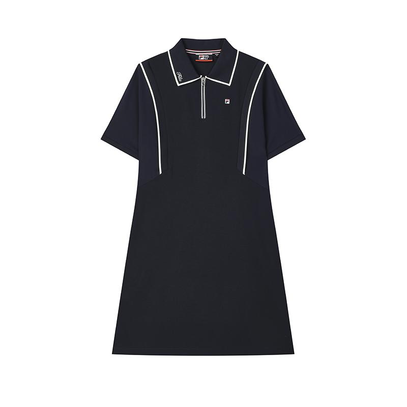 

Fila Modern Heritage Dna French Chic Polo Dress Women Dresses Legendary-Blue F11W431309FNV XXL