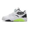 Kids Non-Slip Wear-Resistant High-Top Skate Shoes Kids Skate Shoes Black White Green 312338013-2