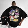 Demon Slayer Mens Tshirt Tanjiro Kamado Anime Summer Boy Spring Autumn Children Shortsleeved New Y2k Parentchild Outfit
