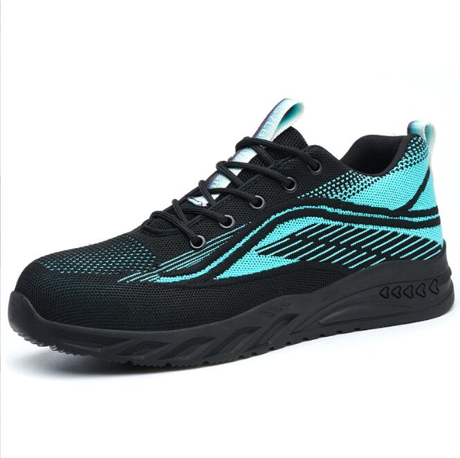 Anti-Smash Steel Toe Sneakers Anti-Puncture Boot Of Safety Working Shoes With Protective Toe Lightweight Breathable Safety Shoes