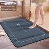 Diatom Mud Absorbent Floor Mat Bathroom Toilet Door Entry Non Slip Foot Mat Toilet Toilet Carpet