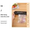 Food Vacuum Sealer Automatic with 10 PCS Vacuum Seal Bags,Dry/Moist Vacuum Sealer Machine for Sous Vide and Food Storage