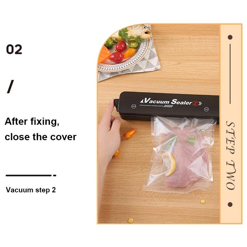 Food Vacuum Sealer Automatic with 10 PCS Vacuum Seal Bags,Dry/Moist Vacuum Sealer Machine for Sous Vide and Food Storage