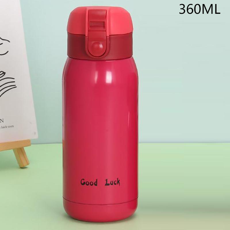 

Мини термос-кружка 200 мл/360 мл карманная кружка из нержавеющей стали термокружка для кофе вакуумная фляга изолированная бутылка для воды детский подарок 360ML