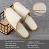Star Hotel Disposable Non-Slip Slippers for Bed & Breakfast, Guest Room, Beauty Salon, Club House, and Home.