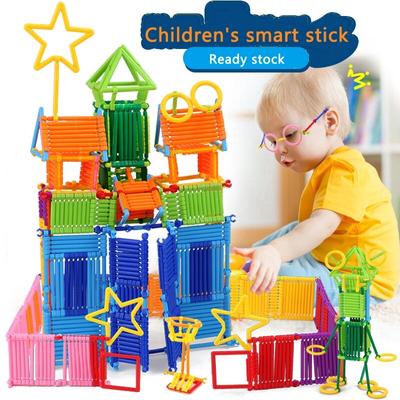 500PCS Smart Stick Building Blocks Kids Assembled DIY Construction Toys Game Baby Educational Toy for Children Gift