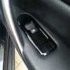 #990D 4Pcs Car Door Window Armrest Cover Switch Button Panel Trim for Citroen C5 Peugeot 508 (black Brushed)