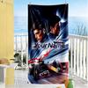 Oracle Bull Customized Name Beach Towel Soft Durable Quick-Dry Suitable for Swimming Gym Camping Yoga Vacation