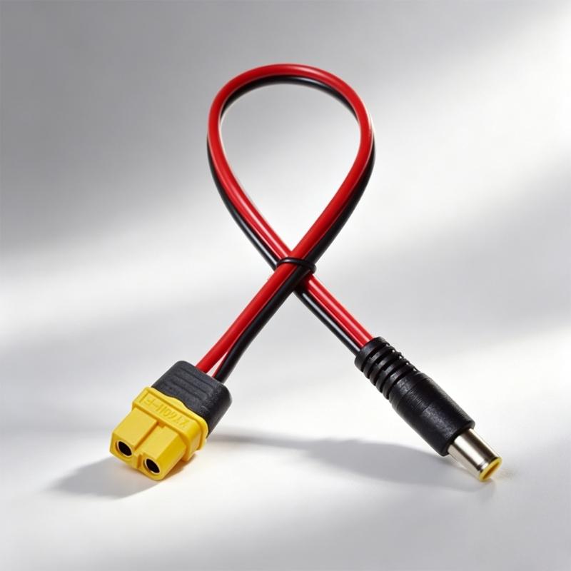 14AWG DC7909 Male Adapter Cable 30Cm/100Cm Power Supply Cord For Portable Power Station Solar Panel Connection