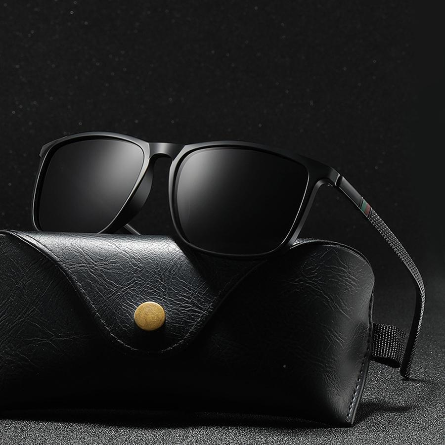 Новые модные поляризационные солнцезащитные очки для мужчин Ультралегкие солнцезащитные очки для женщин Тренд для улицы Отпуск Зеркальные Дизайн люксового бренда Uv400