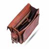 Men's Genuine Leather Vintage Laptop Bag Handmade Briefcase Satchel Messenger