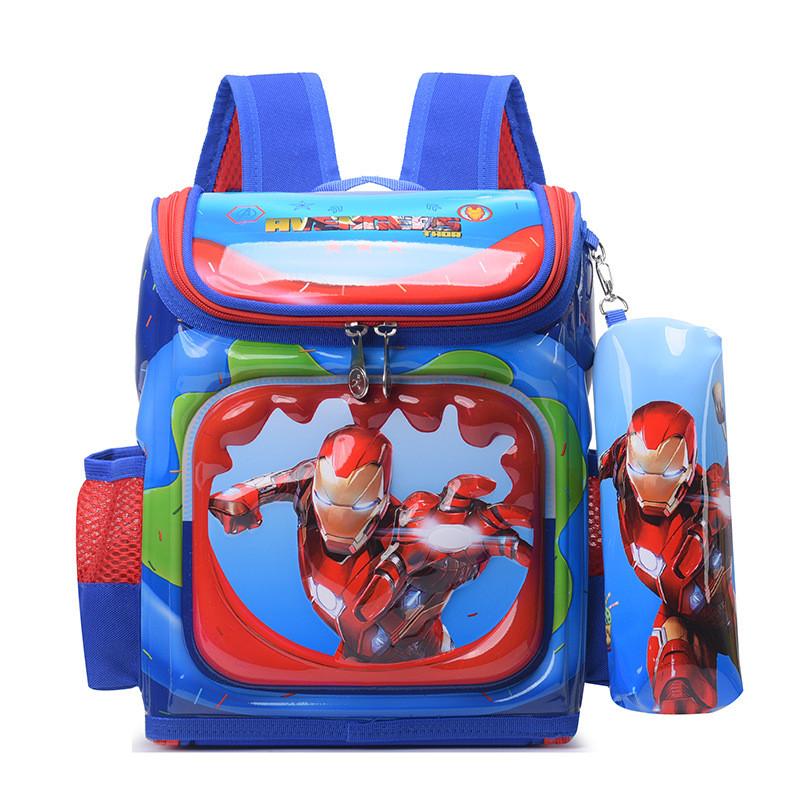 Spiderman Melody Sofia Labubu Elsa Iron Man Backpack With Breathable Oxford Fabric For Boys And Girls