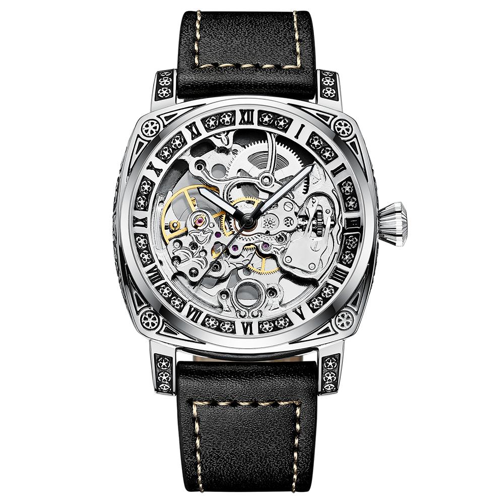 TEVISE Light Luxury Watch Mens Stainless Steel Alloy Watch Diver 3ATM Waterproof Casual Sport Watch T894