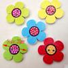 Gorgeous Mixed Color 20 mm Flower Dots Crafts Decoration Sewing Scrapbooking 2-Holes Wooden Buttons