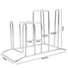 Thickened Cutting Board Holder Rustproof Cookware Holder  for Home