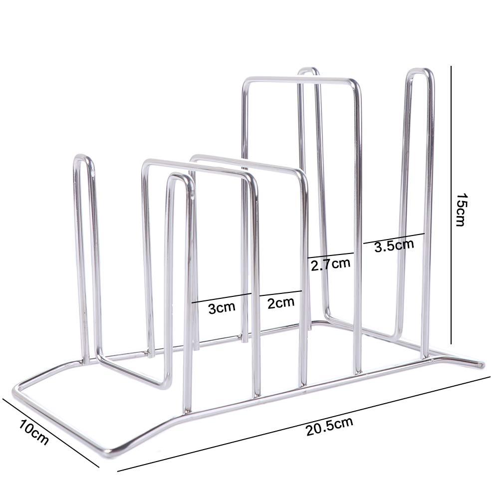 Thickened Cutting Board Holder Rustproof Cookware Holder  for Home