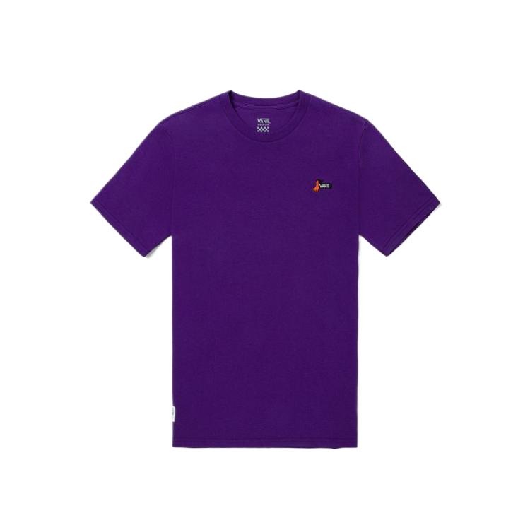 Vans TEE SS T Shirt Unisex Purple VN0A54LA185 XS(150/76A)