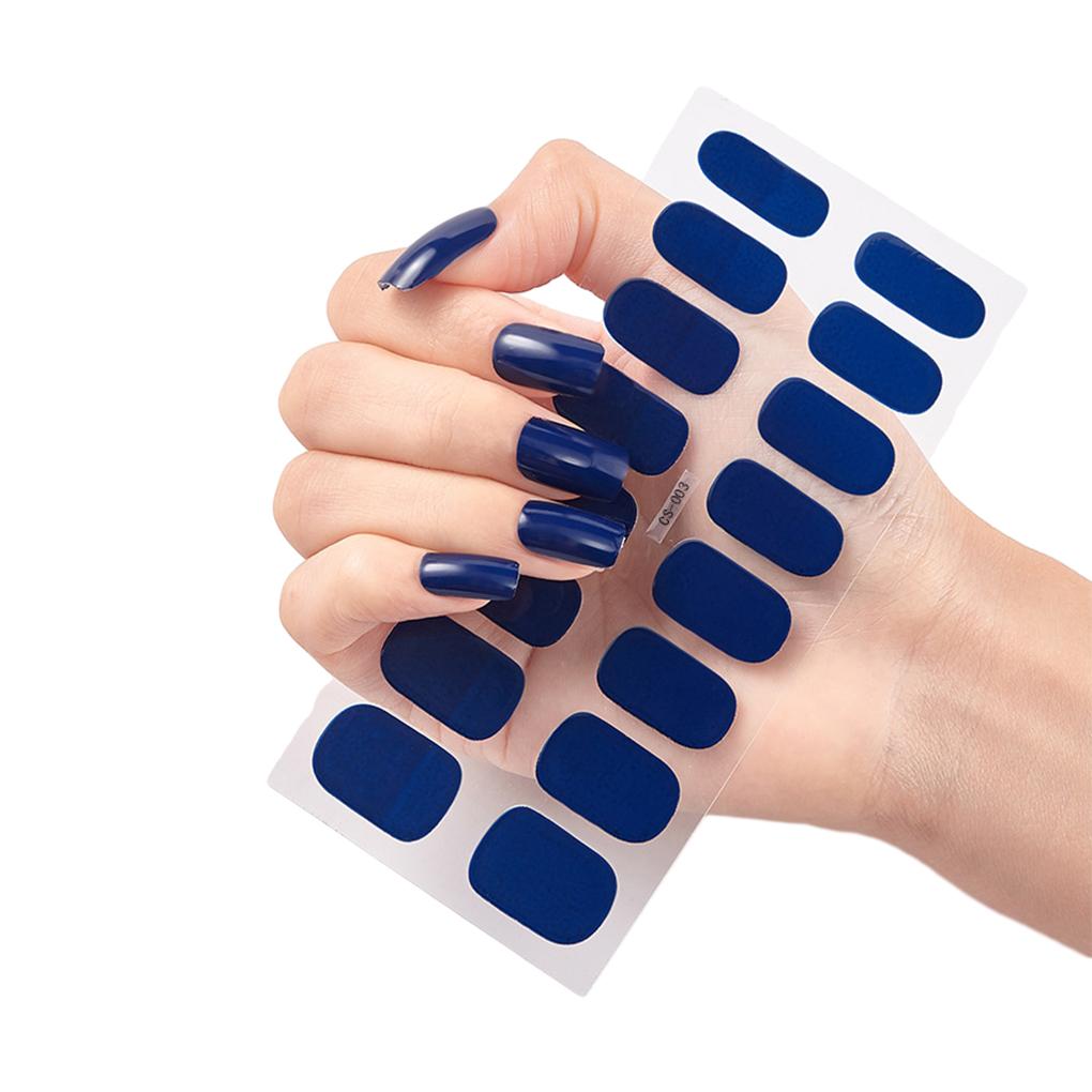 Nail Stickers Long-lasting And Fashionable Nail Art Deco Safe PVC Stickers For Nails Nail Wraps Simple And Easy, CS025