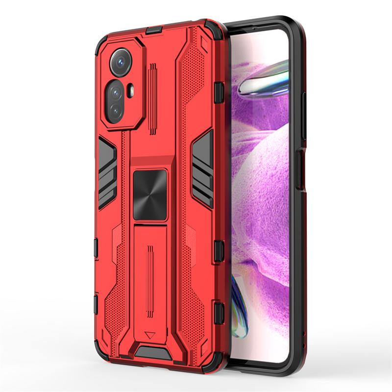 Coque For Xiaomi Redmi Note 12S Case Shockproof Armor Funda for Redmy Note12S Not 12S 12 S 4G Magnetic Stand Holder Phone Cover