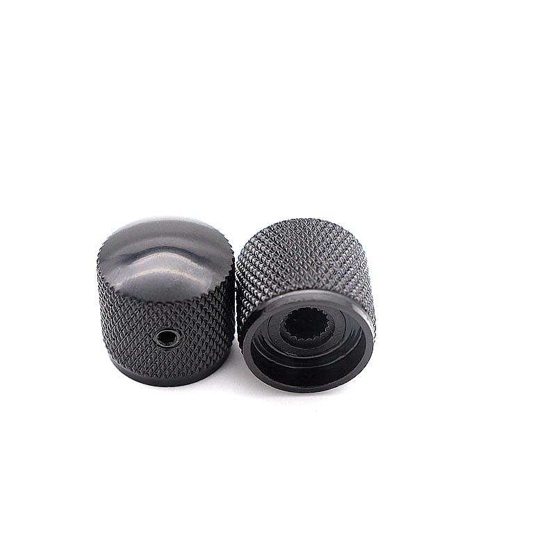 1pcs/2pcs  Metal Potentiometer Dome Knob Control Knob Volume Audio Electric Guitar Bass Screw Type