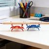 Porte-stylo Crabe Support de Rangement Ornement de Bureau Créatif