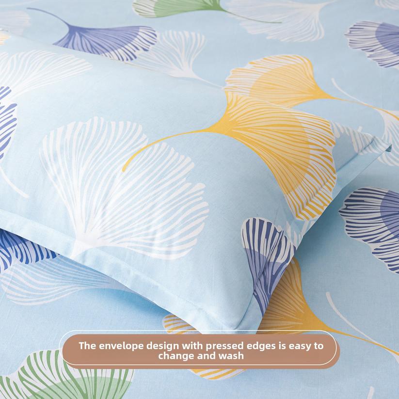 2pcs Pure Cotton Pillowcase 100% Cotton Pillowcase Suitable For 48 * 74 Pillow Core