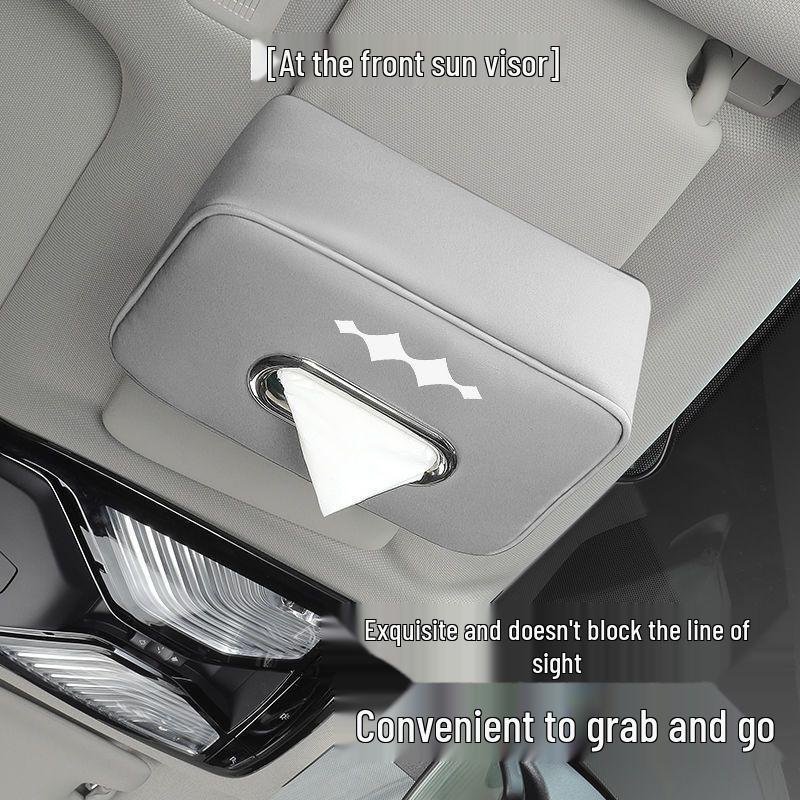 BYD Fangbao 5 Leather Hanging Tissue Box for Car Interiors