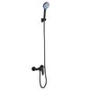 Concealed Black Shower Faucet Set