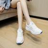 Fashion Shoes Women 2025 Summer Height Increase Fly Weave Soft Bottom Shoes Breathable Mesh Sneakers Outdoor Sports Running Shoes Women