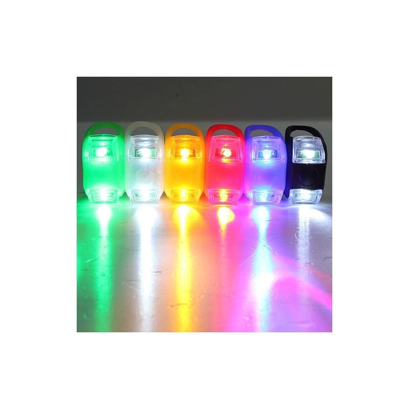 Bicycle Led Taillight Frog Light Waterproof Rechargeable Safety Warning For Mountain Cycling