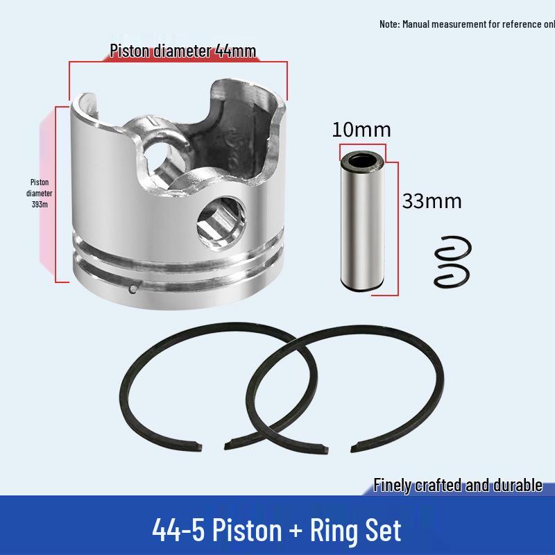 Four-Stroke Lawn Mower Piston Ring & Two-Stroke Brush Cutter Piston Assembly 