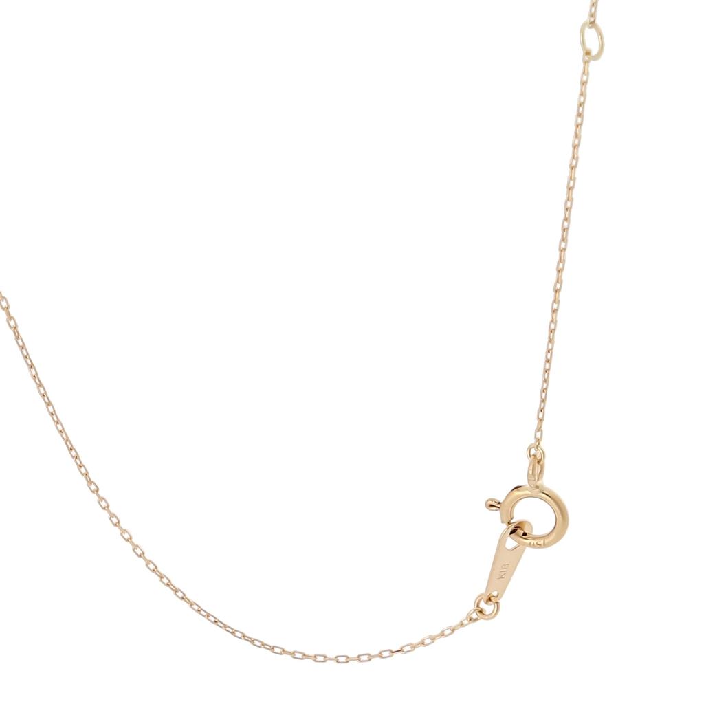 18K Yellow Gold Oval Medal S Necklace DPD54041 with Exclusive Box [D Collection]