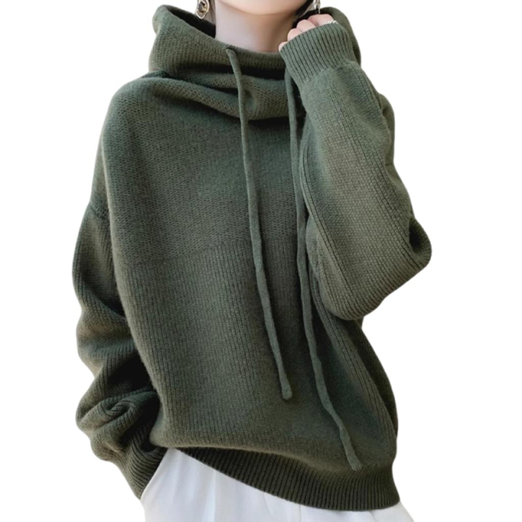Women's Sweater - New Winter Solid Color Oversized Thick Knit To