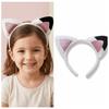 Korean Style Cat Ears Headband Thin Hair Hoop Funny Headwear  Gift