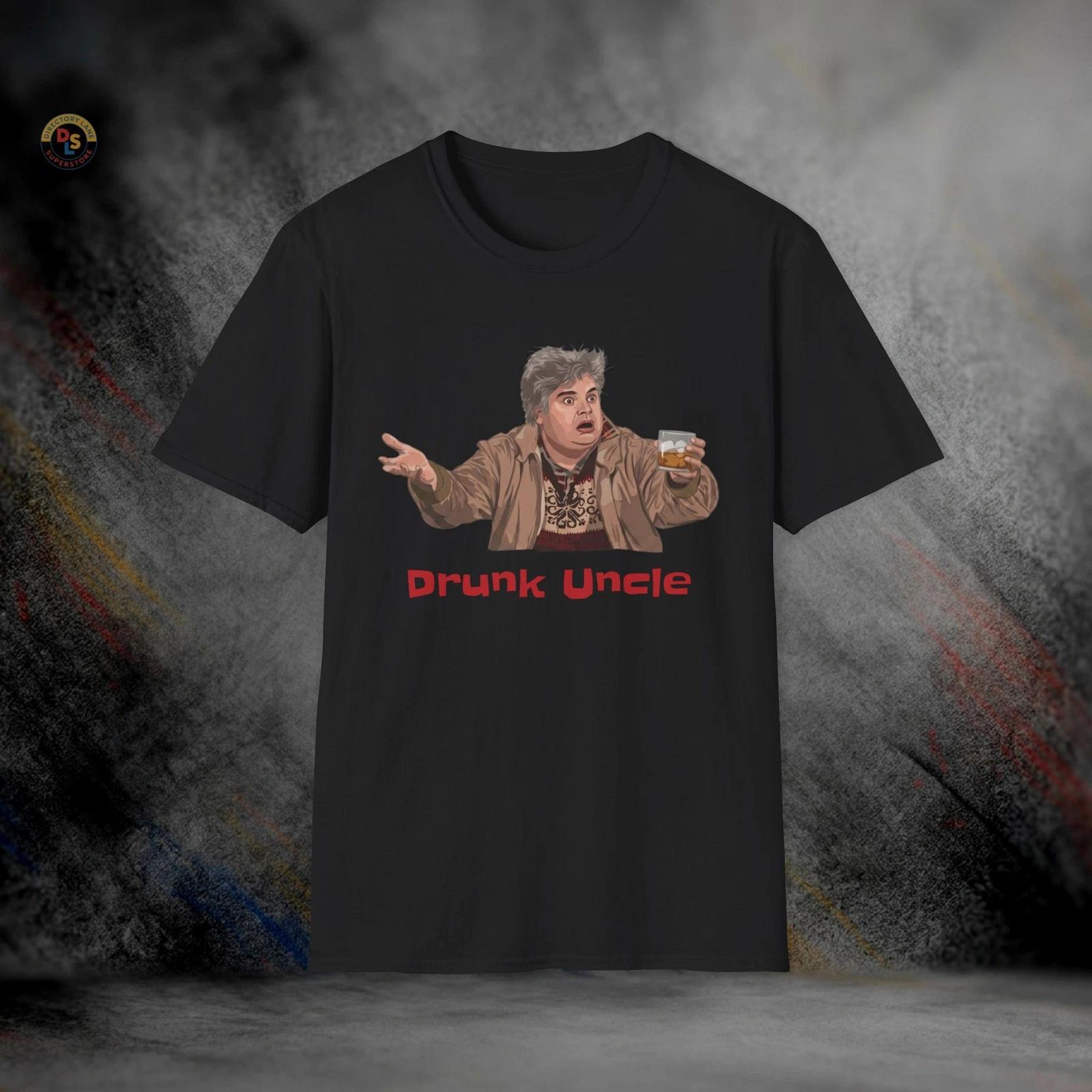Drunk Uncle SNL T-Shirt | Softstyle Tee XXXL