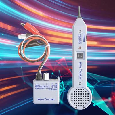 Upgraded Tone Generator & Probe- Set Cable Tester WireTracker Circuit Tester 200EP High Accuracy Cable Test Line Finder