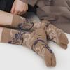 1 Paire Chaussettes Japonaises Polyvalentes à Orteils Séparés Motif Floral Rétro Relief Deux Orteils Respirantes Confortables Chaussettes Mi-Hautes