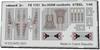 Eduard 1/48 Spitfire Tr.9 Seatbelt, Stainless Steel (for Airfix) Plastic Model Kit Parts EDUFE1551 (Airplane)