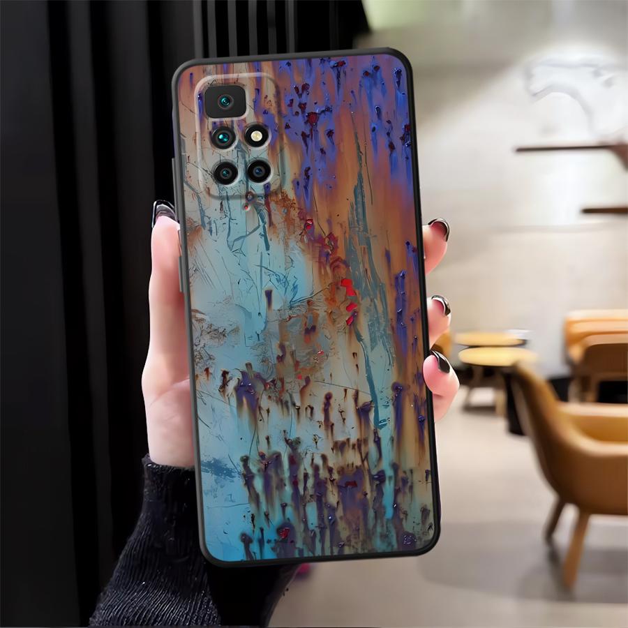 Funda Phone Cover Case for Xiaomi Redmi 13C A5 9A 9C 9T K60 12 12C A1 A2 Plus K40 K50 Gaming 10 Rust Art