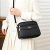 New Diamond Embroidered Thread Women's Bag Small Square Bag Shoulder Bag Fashionable Versatile Round Messenger Bag