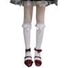 Lolita Lace JK Stockings Bow Knot Lolita Socks Female Long Socks Lolita Soft Sister Jk Uniform Knee Socks Student Cute JK Socks