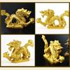 Art Dragon Zodiac Statue Desktop Decor Animals Sculpture Micro Landscape Dragon Ornaments  Home